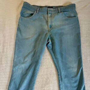 Men’s Size Size: 40x32 Basic Editions Denim Blue Jeans